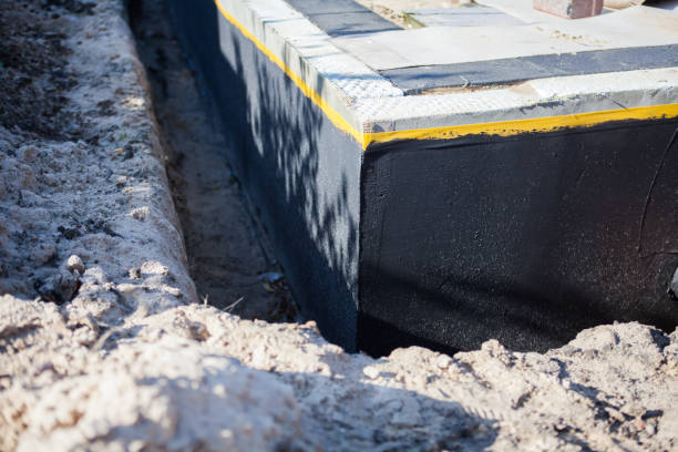 Professional Waterproofing technician working in Liberty, PA
